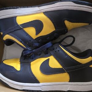 Kids Yellow and Blue Sneakers